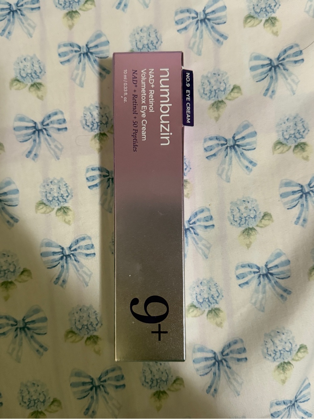 numbuzin - No.9 NAD+ Retinol Volumetox Eye Cream
